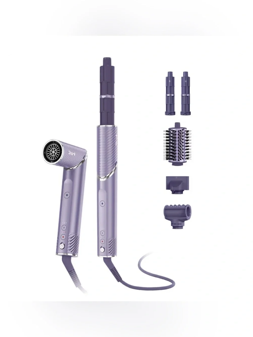 Shark Beauty Flex Style IonCurl Hair Styler in Lilac NEW
